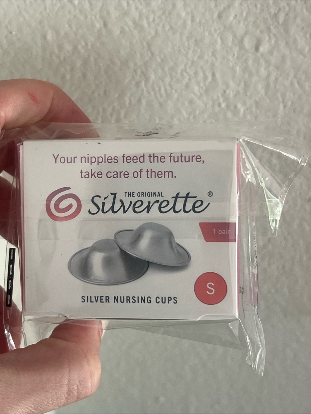 NEW UNOPENED Silverette Silver Nursing Cups – Small